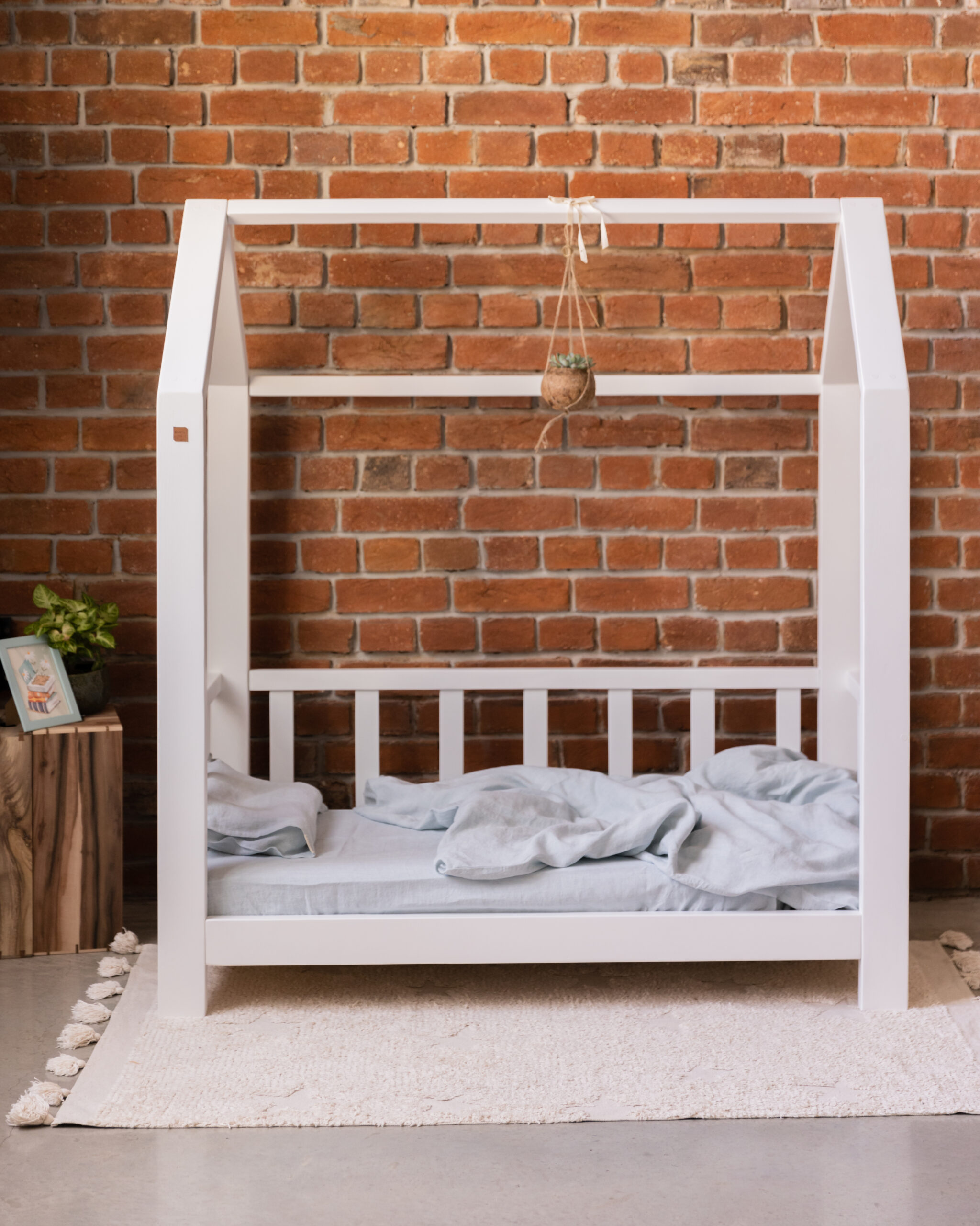 Set Dusty Blue Cearșaf 70x140 și Husă Pilotă 110x125