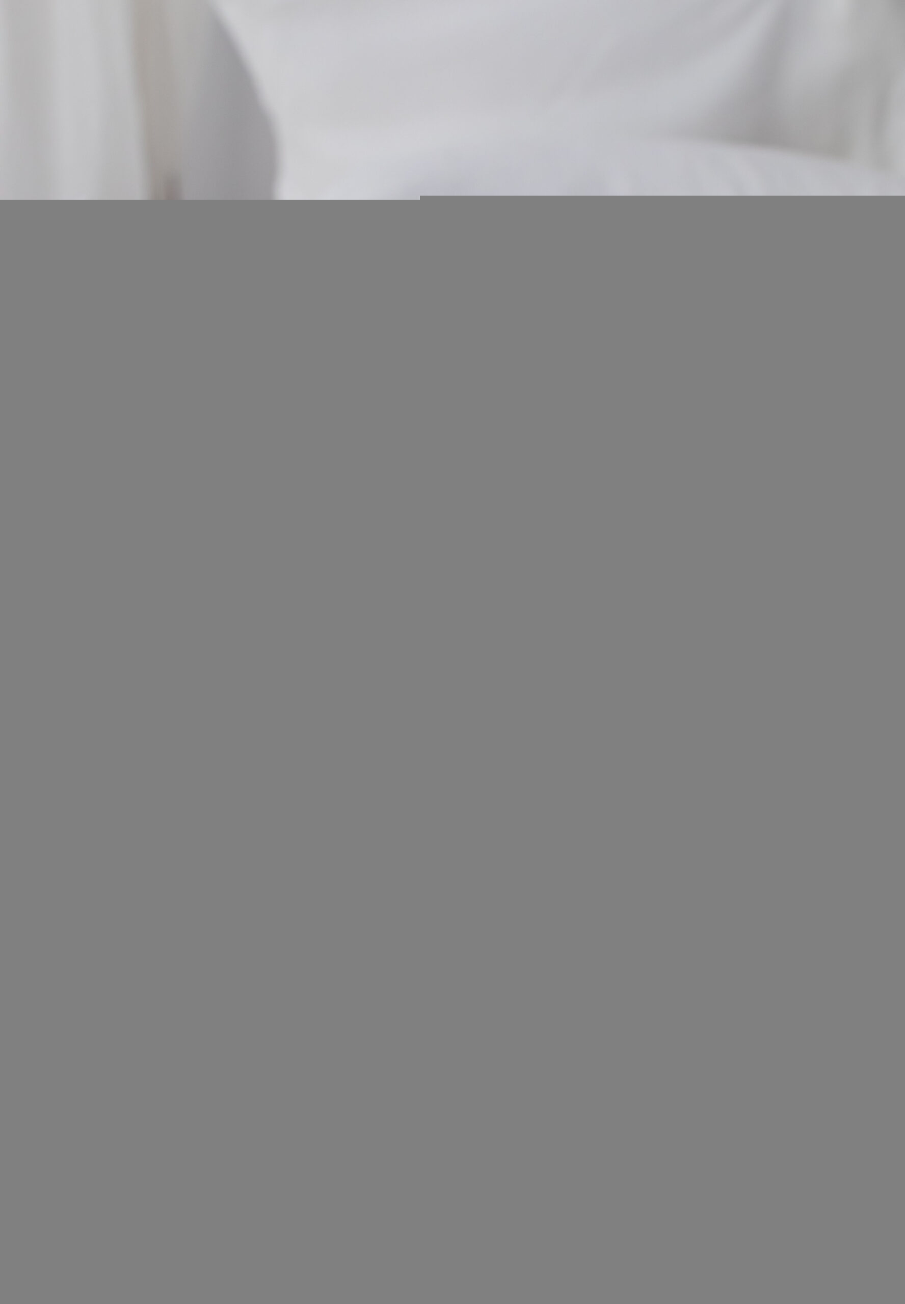 Set Gentle White Cearșaf 90x200 și Husă Pilotă 150x200