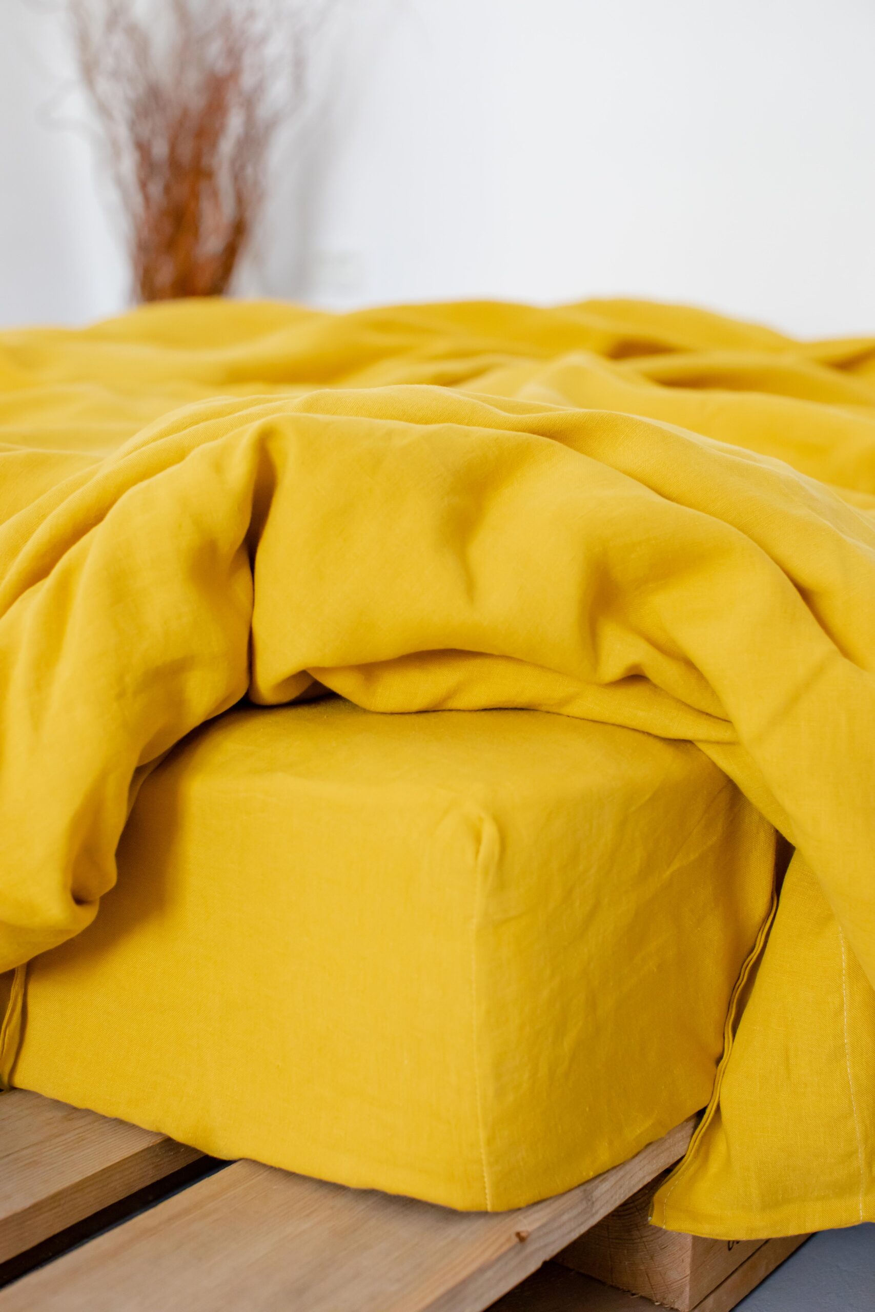 Set Pumpkin Sweet Cearșaf 90x200 și Husă Pilotă 150x200