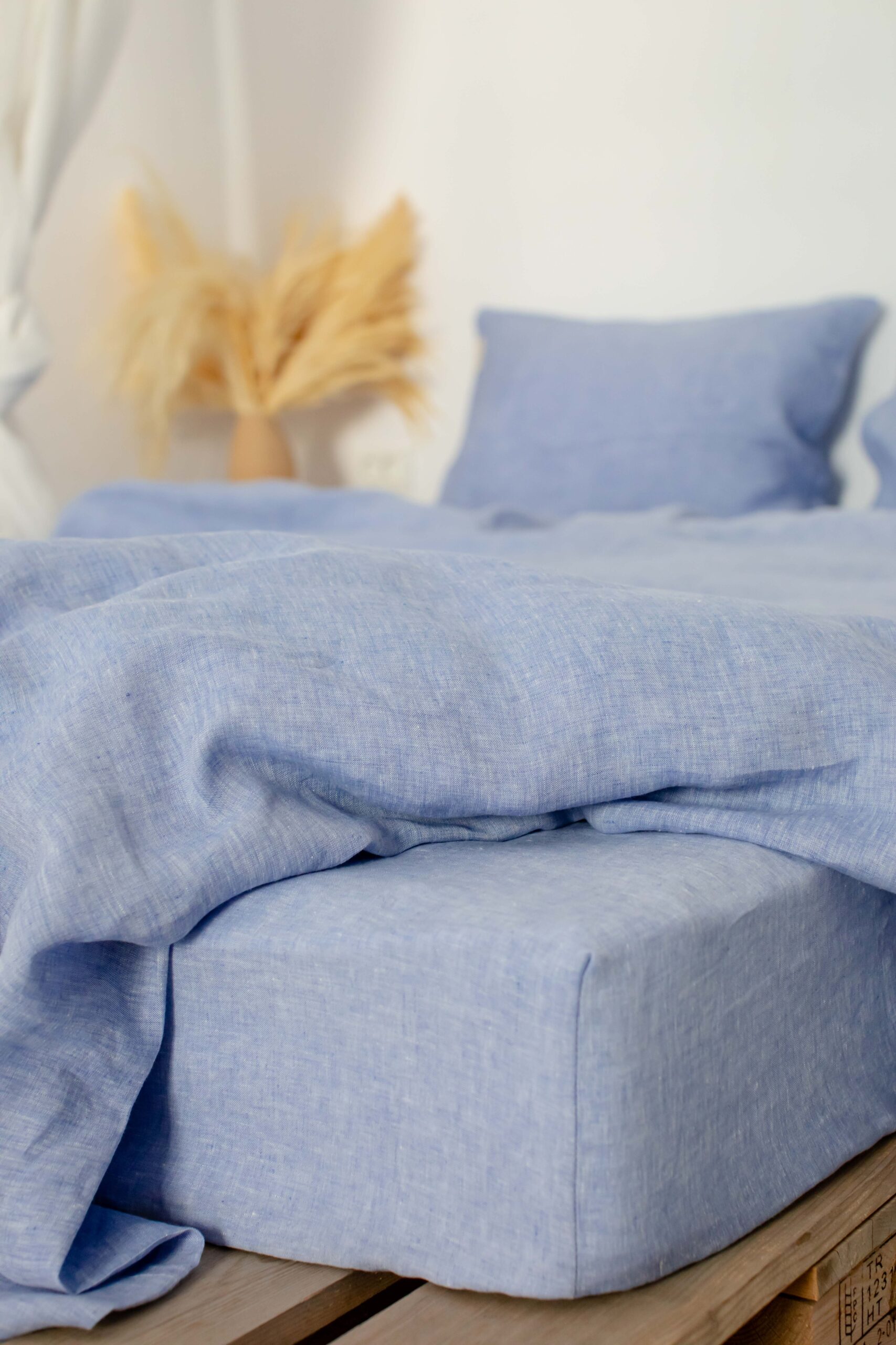 Set Ocean Blue Cearșaf 90x200 și Husă Pilotă 150x200