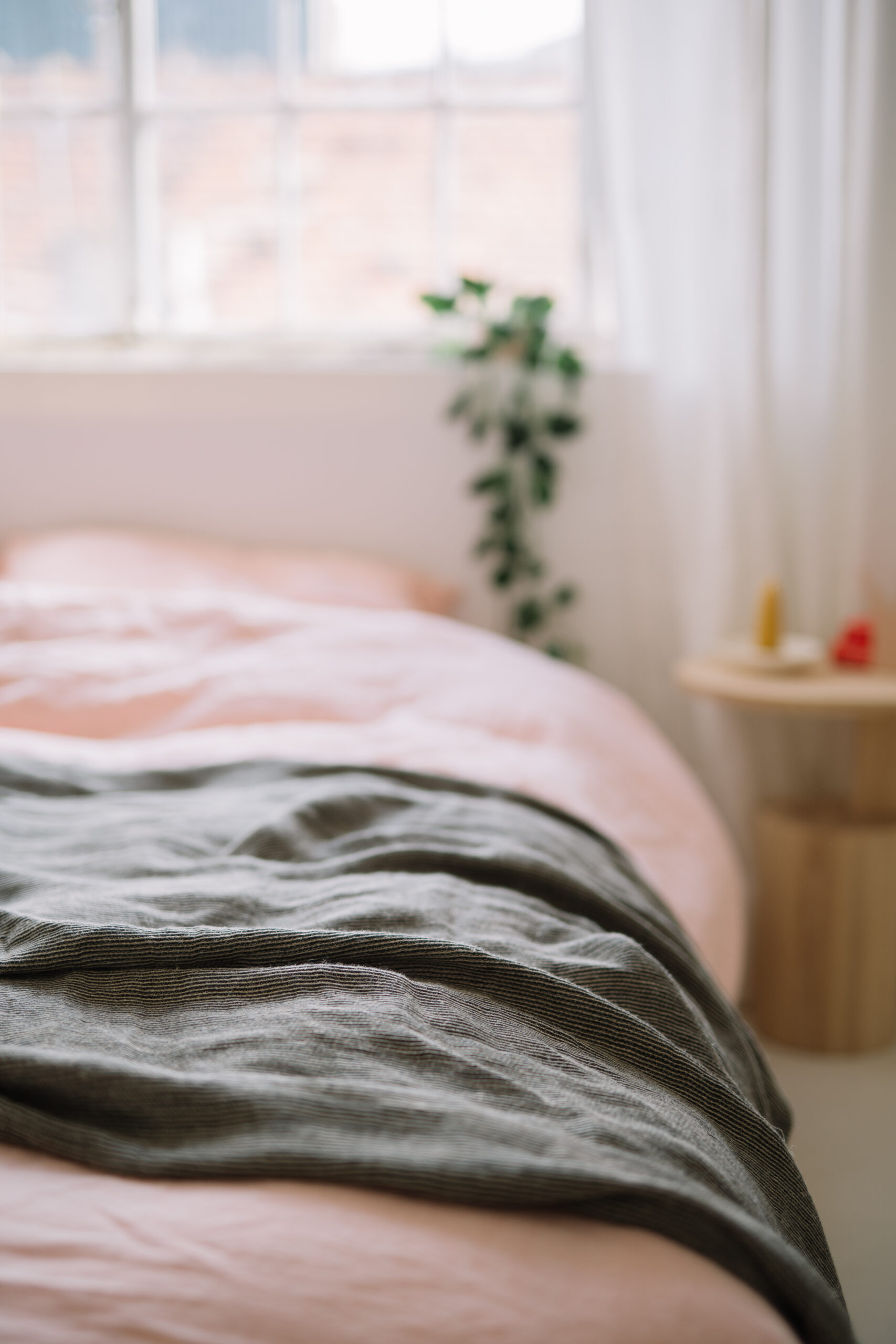 Set Dusty Pink Cearșaf 80x200 și Husă Pilotă 150x200