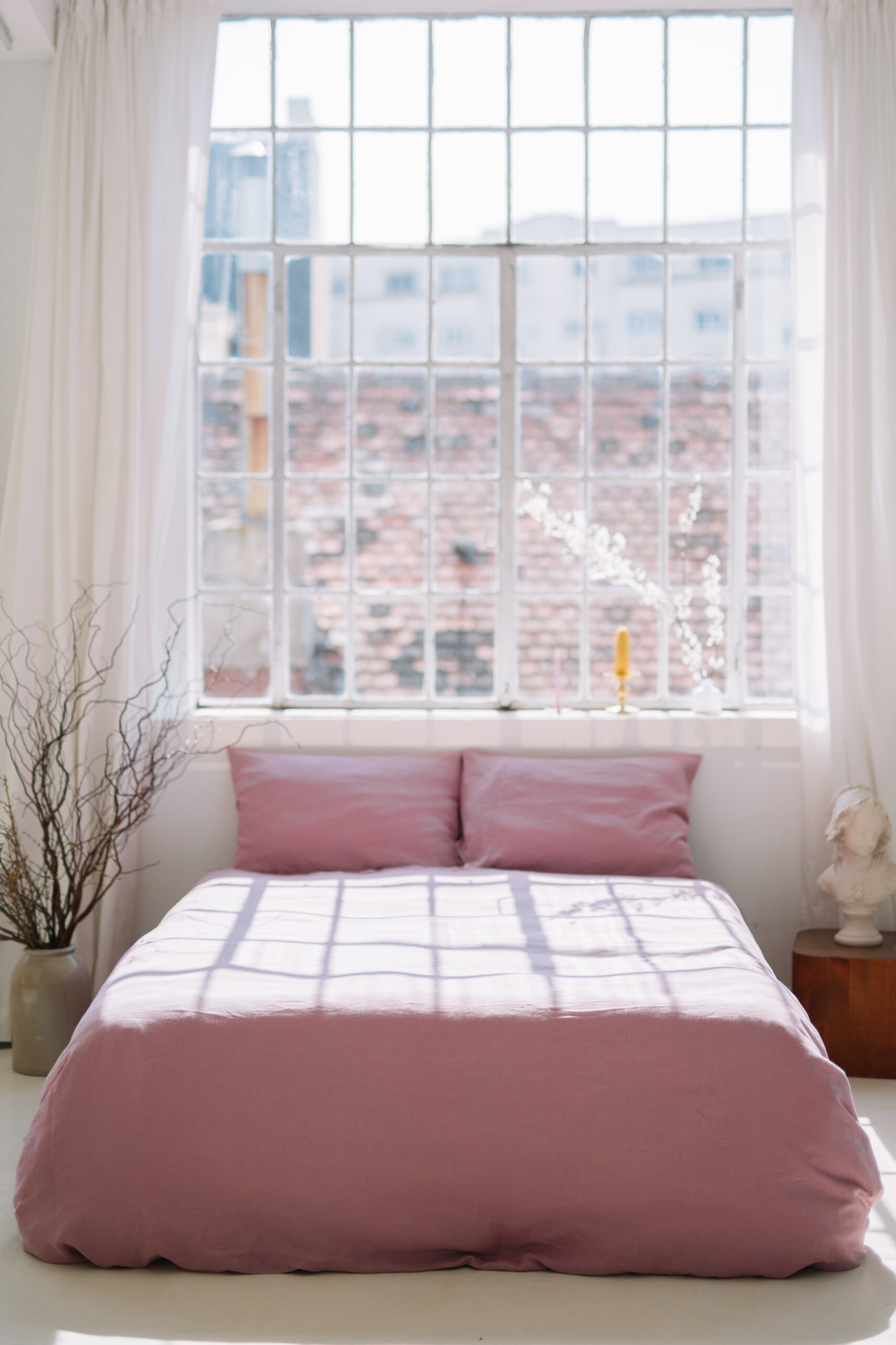 Set Purple Dream Fețe de Pernă 80x80 și Husă Pilotă 220x240